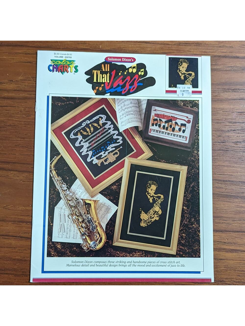 Solomon Dixon's All That Jazz Cross Stitch Book